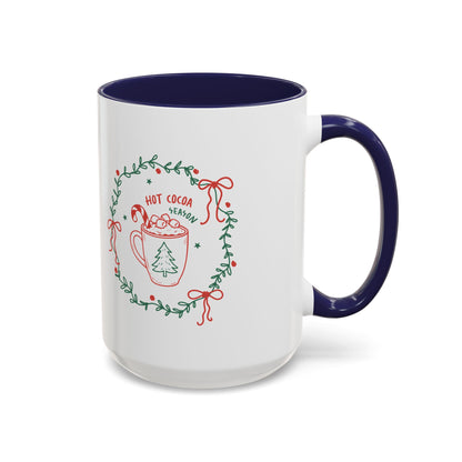 Hot Cocoa Season Mug — Cozy Holiday Drinkware