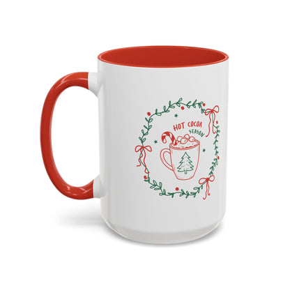 Hot Cocoa Season Mug — Cozy Holiday Drinkware