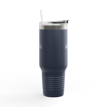 40oz Insulated Travel Mug — "I'm Just Kidding" Funny Tumbler