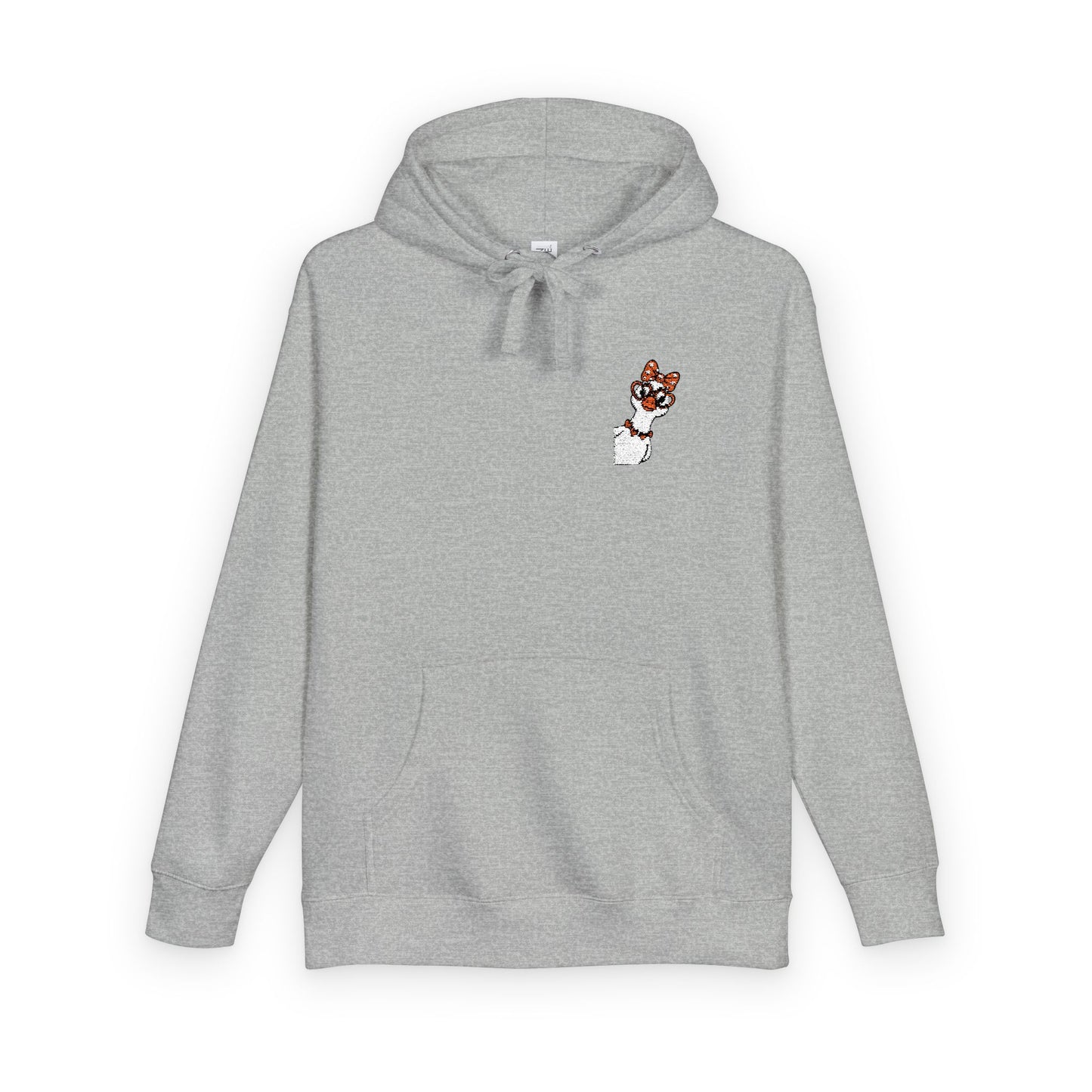 Cozy Hoodie Goose Illustration