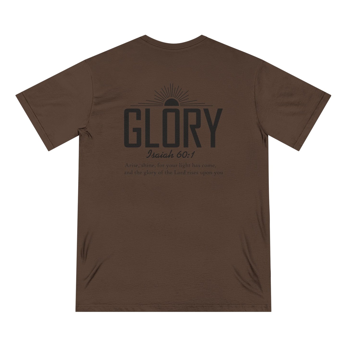 Inspirational Glory T-Shirt | Organic Cotton Christian Tee