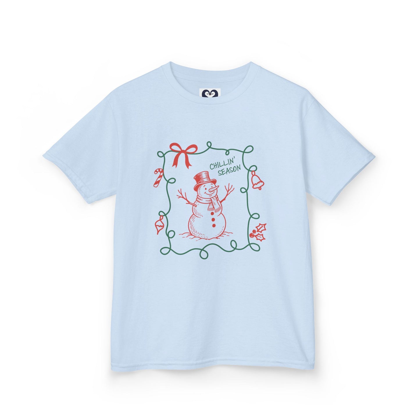 Kids Heavy Cotton Tee — Soft Holiday Shirt
