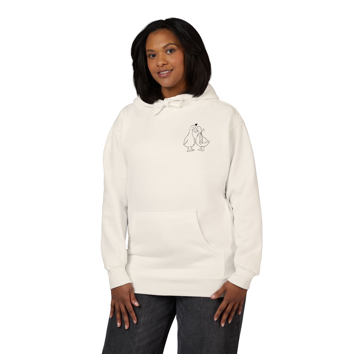 Minimal Couple Hoodie