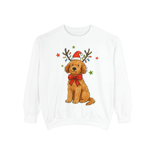 Golden Retriever Winter Sweatshirt