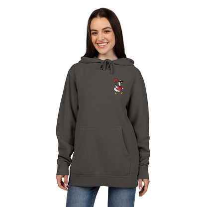 Vintage Pigment-Dyed Hoodie Embroidered Duck