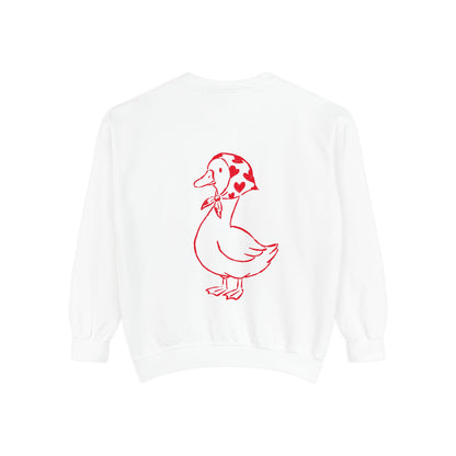 Heart Duck Sweatshirt