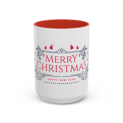 Merry Christmas Accent Mug