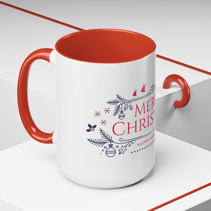 Merry Christmas Accent Mug