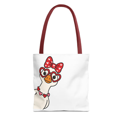 Valentine Goose Market Tote