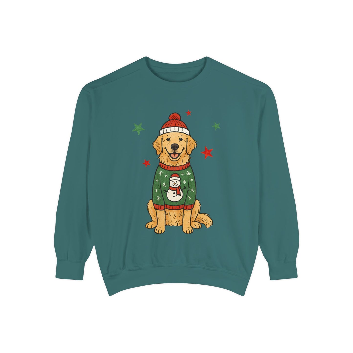 Golden Retriever Christmas Sweatshirt