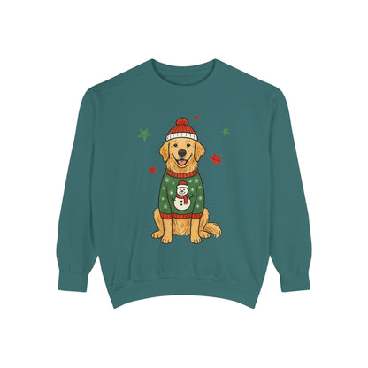 Golden Retriever Christmas Sweatshirt