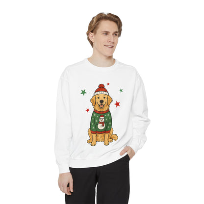 Holiday Golden Retriever Sweatshirt