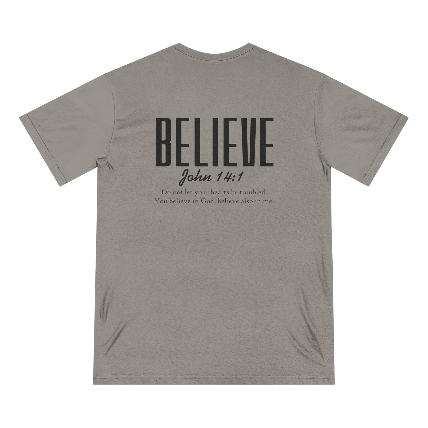 Organic Cotton T-shirt with Biblical Design