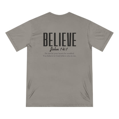 Organic Cotton T-shirt with Biblical Design