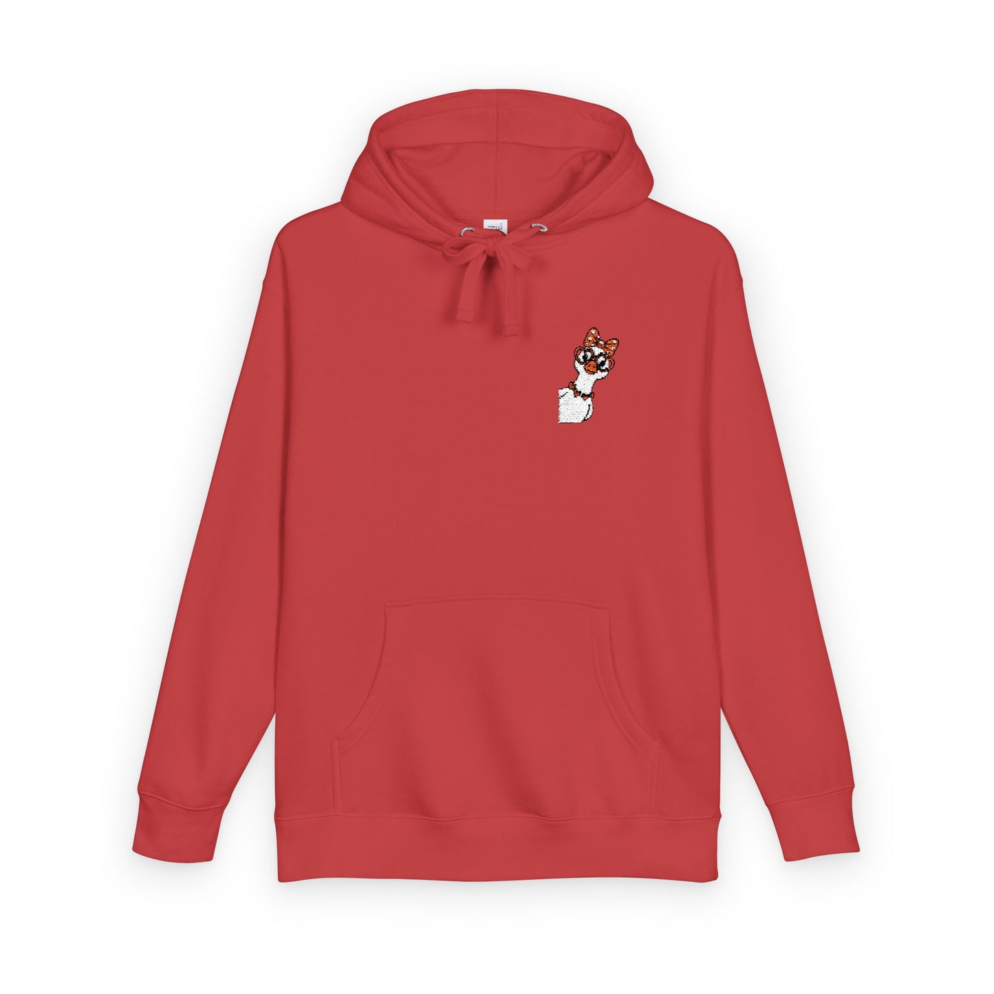 Cozy Hoodie Goose Illustration