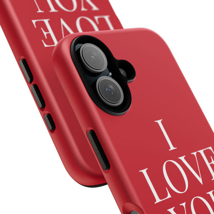 “Darling” Red iPhone Case