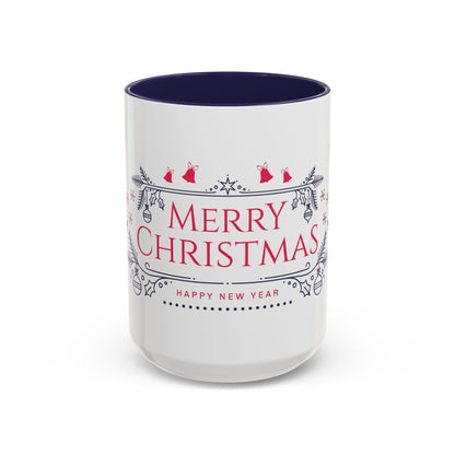 Merry Christmas Accent Mug