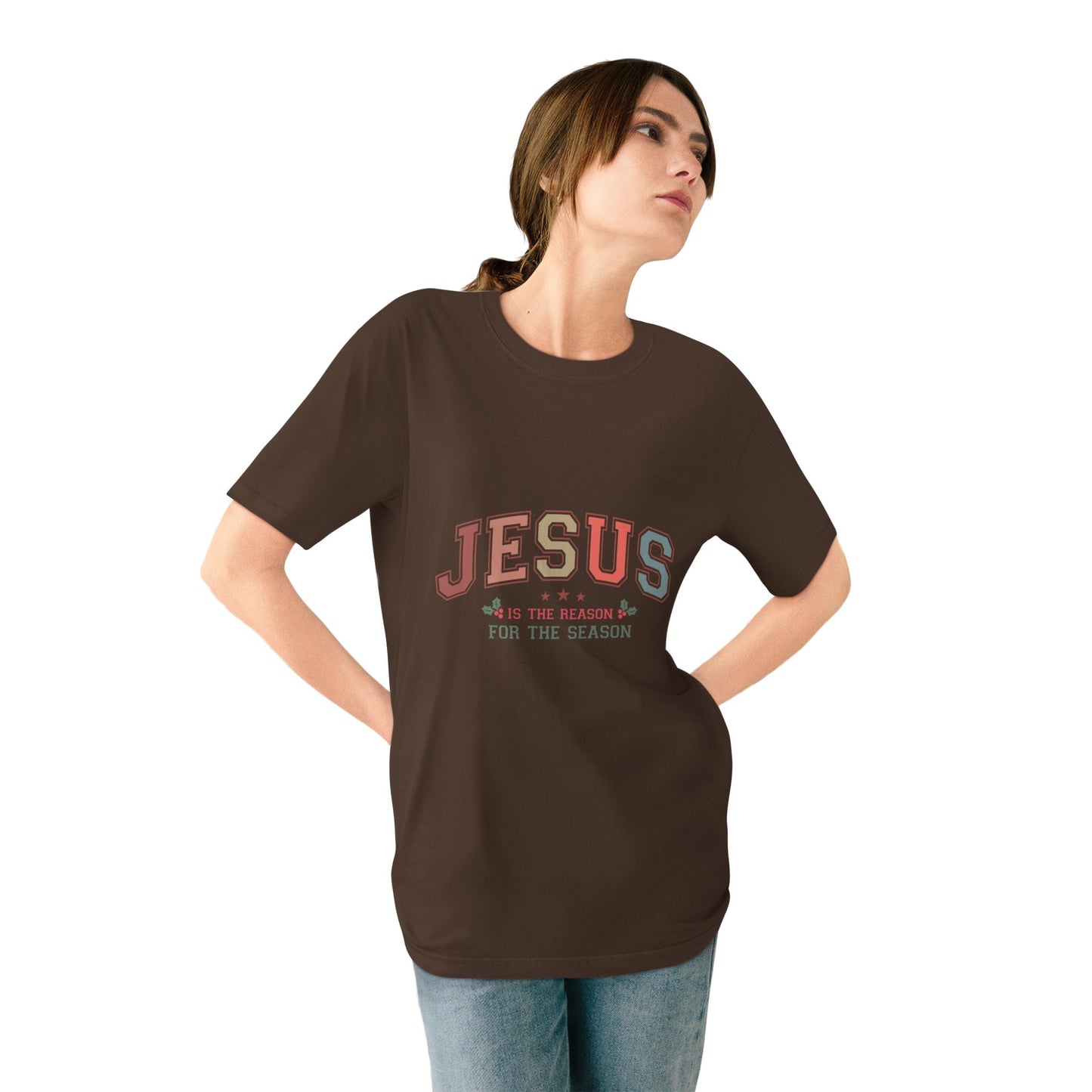 Jesus Is the Reason For the Season — Premium Holiday Statement Tee