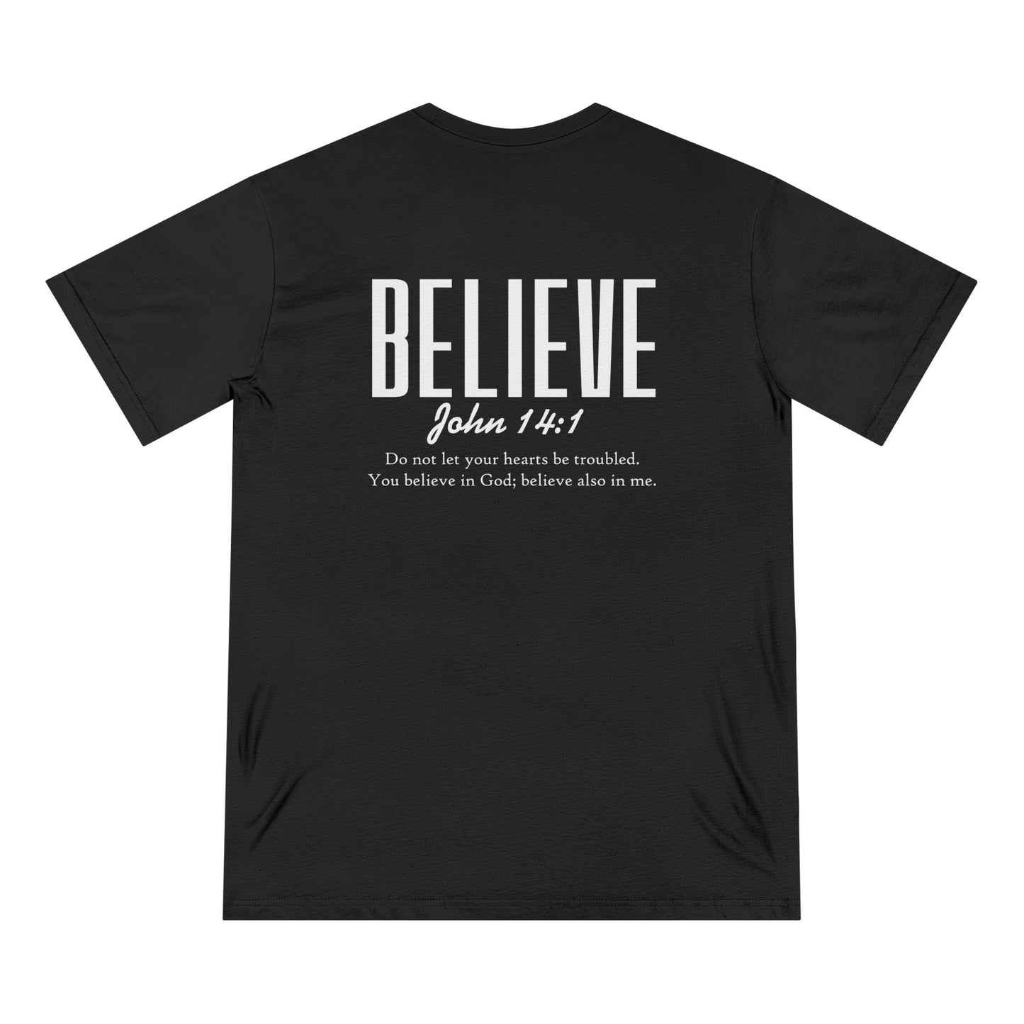Organic Cotton T-shirt with Biblical Design