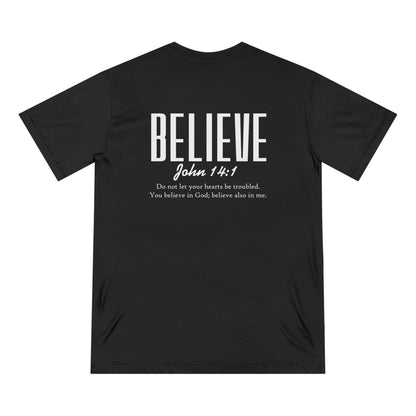 Organic Cotton T-shirt with Biblical Design