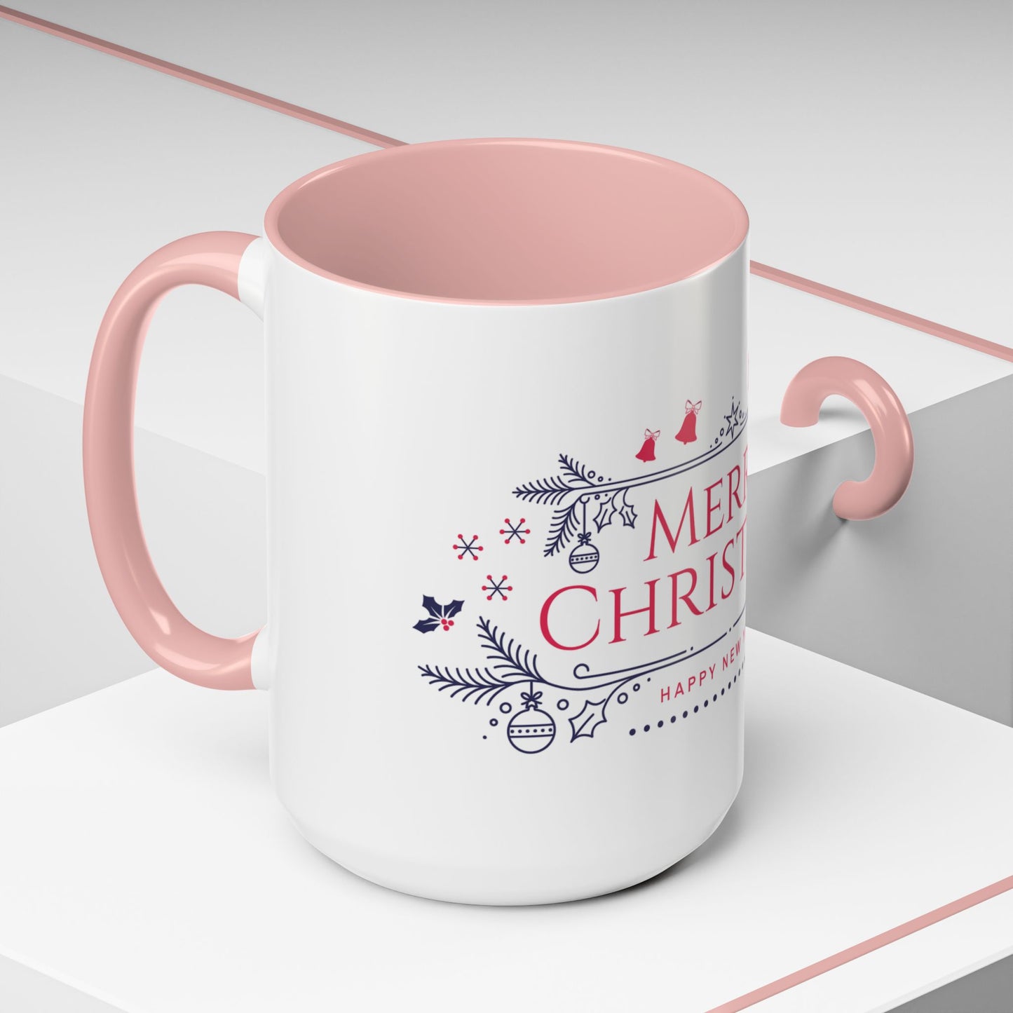 Merry Christmas Accent Mug