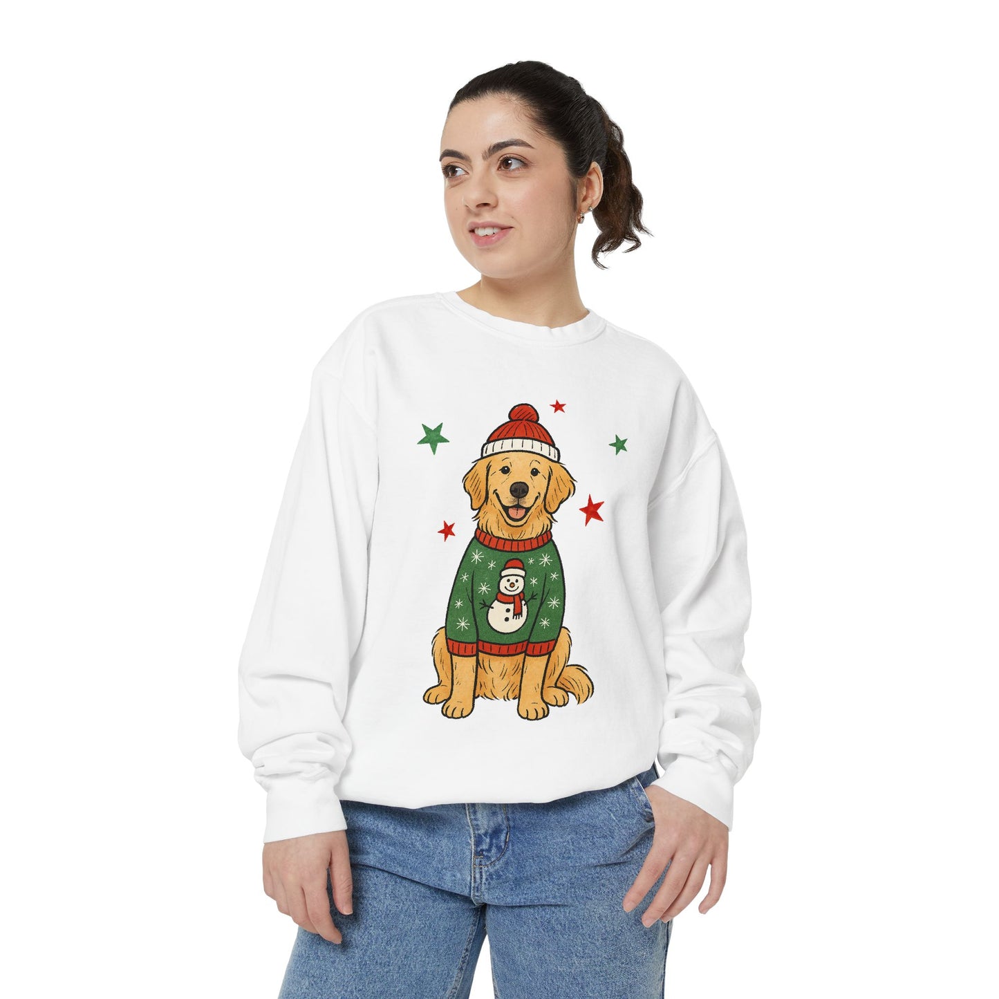 Holiday Golden Retriever Sweatshirt