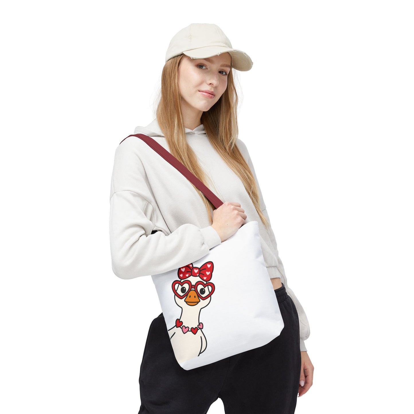 Valentine Goose Market Tote
