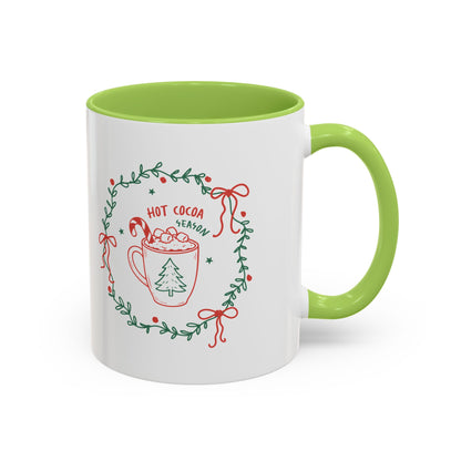 Hot Cocoa Season Mug — Cozy Holiday Drinkware