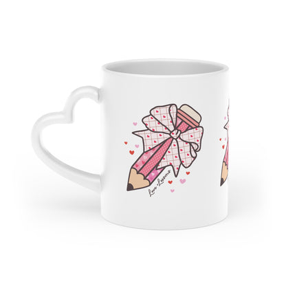 Pink Pencil Sketch Mug