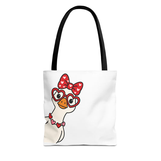 Valentine Goose Market Tote