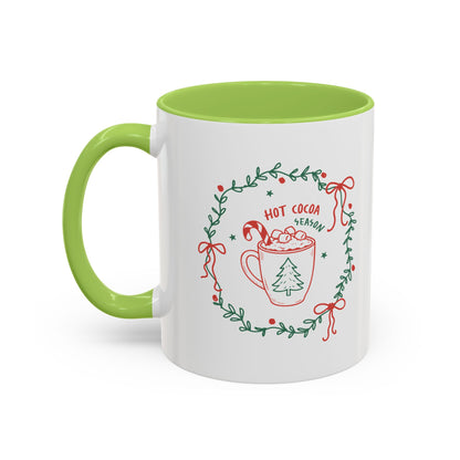 Hot Cocoa Season Mug — Cozy Holiday Drinkware