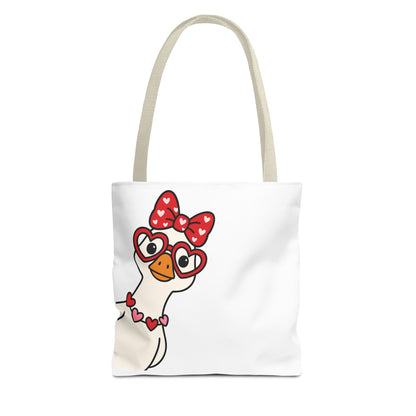 Valentine Goose Market Tote