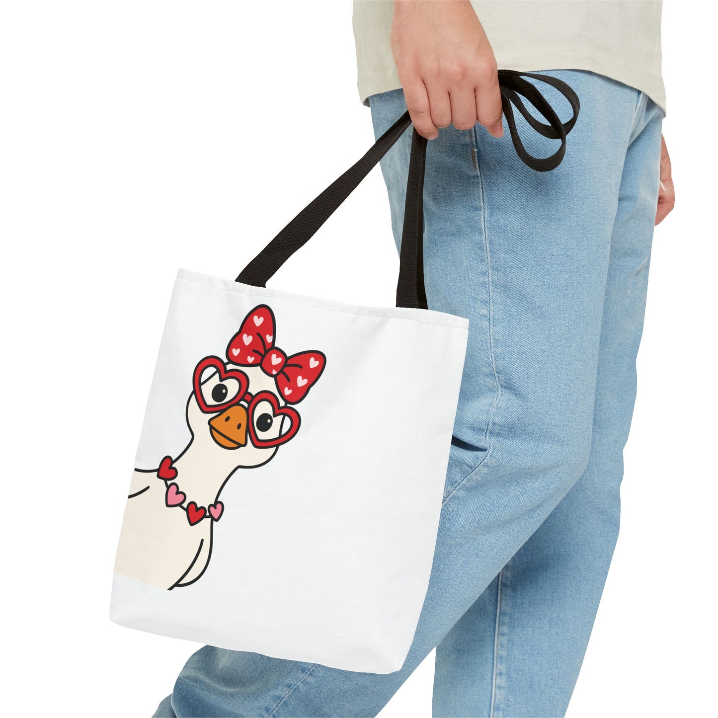 Valentine Goose Market Tote