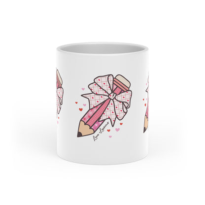 Pink Pencil Sketch Mug