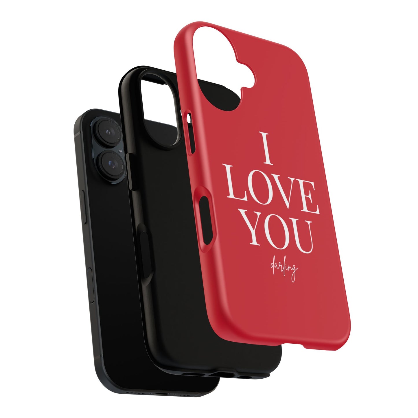 “Darling” Red iPhone Case