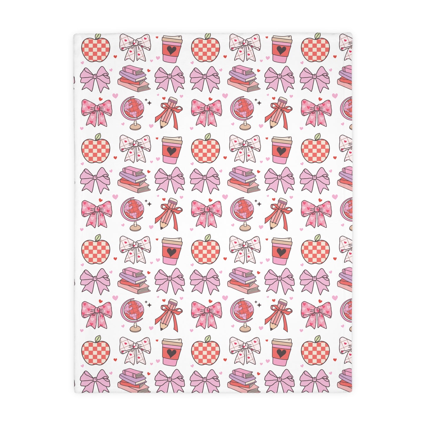 Pastel Study Velveteen Throw