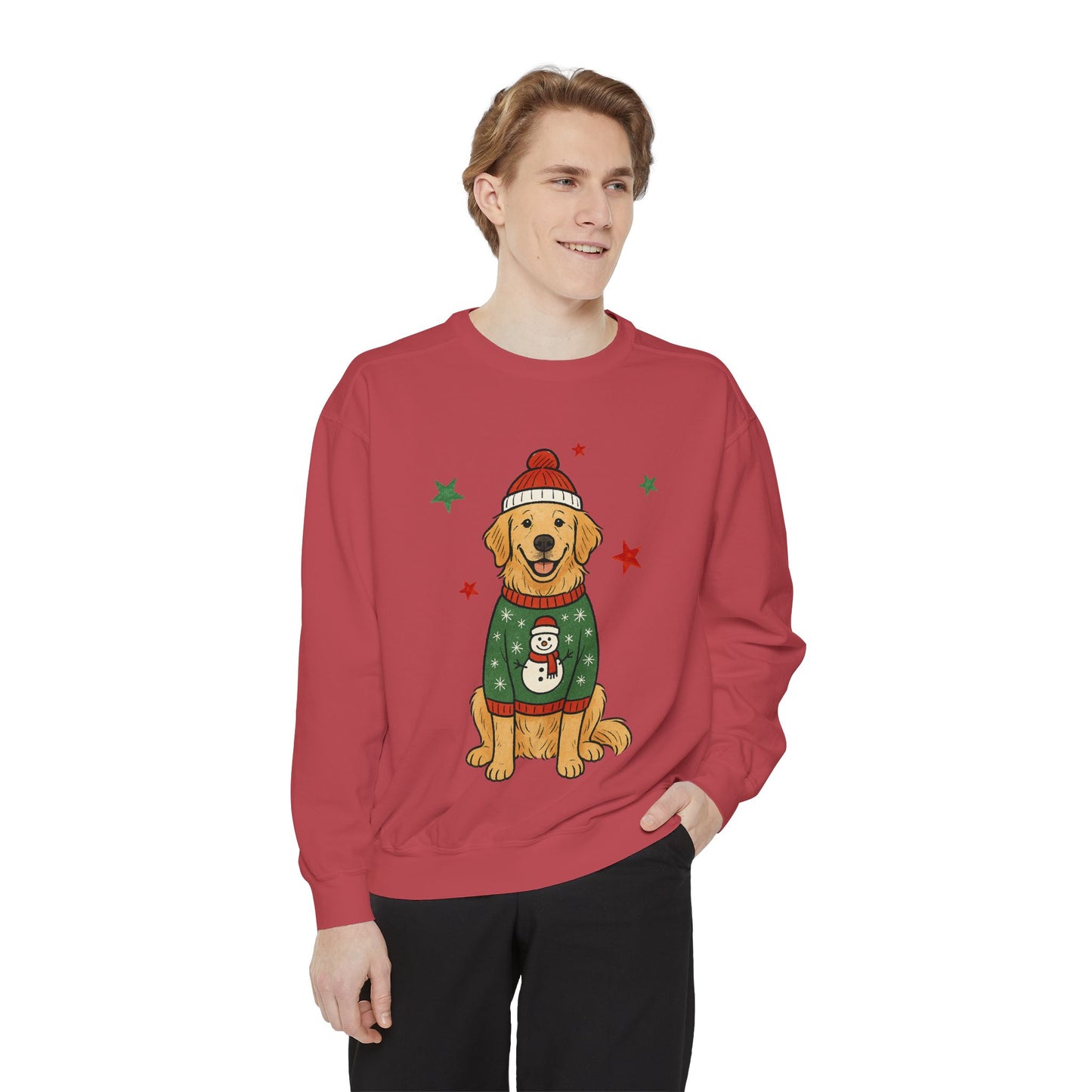 Holiday Golden Retriever Sweatshirt