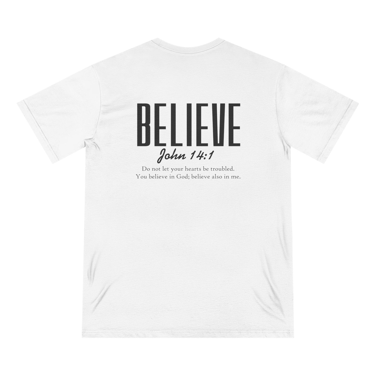 Organic Cotton T-shirt with Biblical Design
