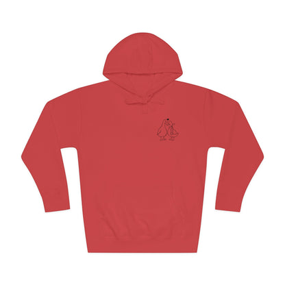 Minimal Couple Hoodie