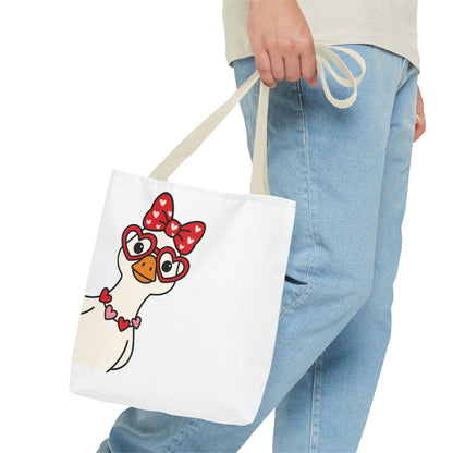 Valentine Goose Market Tote
