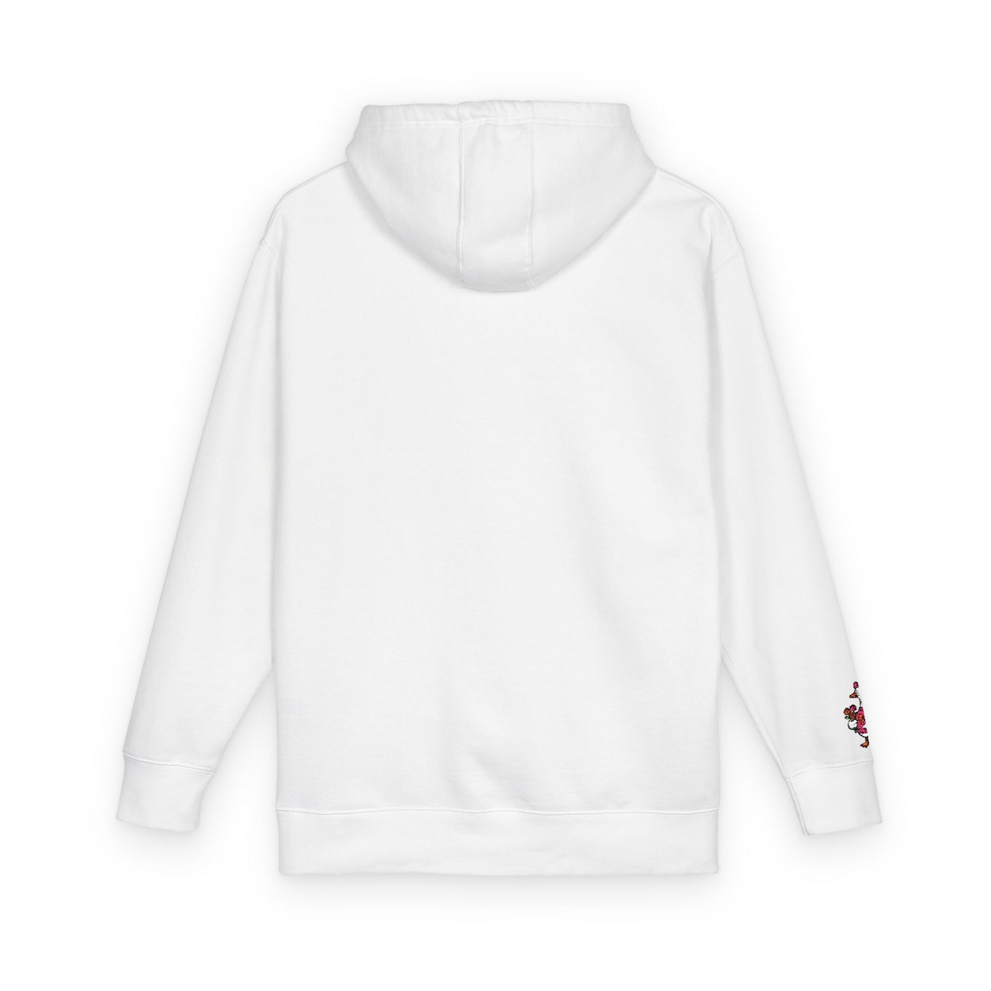 Essential Fleece Hoodie Duck Floral