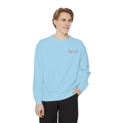 “Loved” Script Sweatshirt