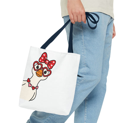 Valentine Goose Market Tote