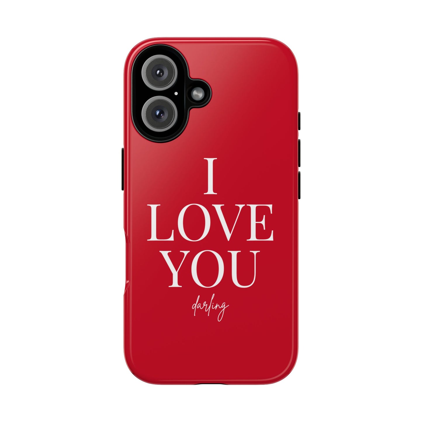 “Darling” Red iPhone Case