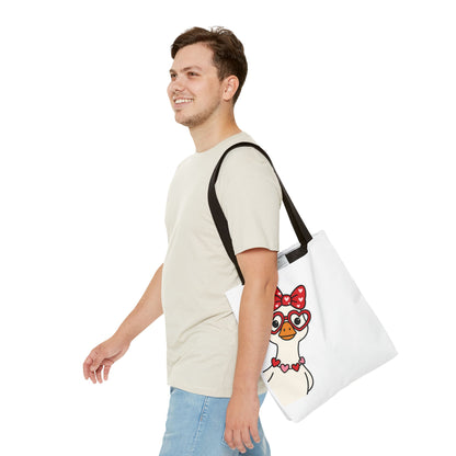 Valentine Goose Market Tote