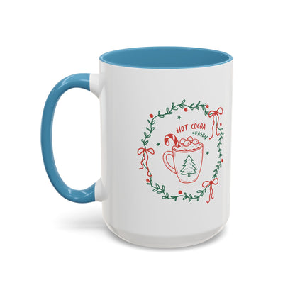 Hot Cocoa Season Mug — Cozy Holiday Drinkware