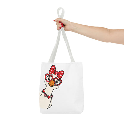 Valentine Goose Market Tote