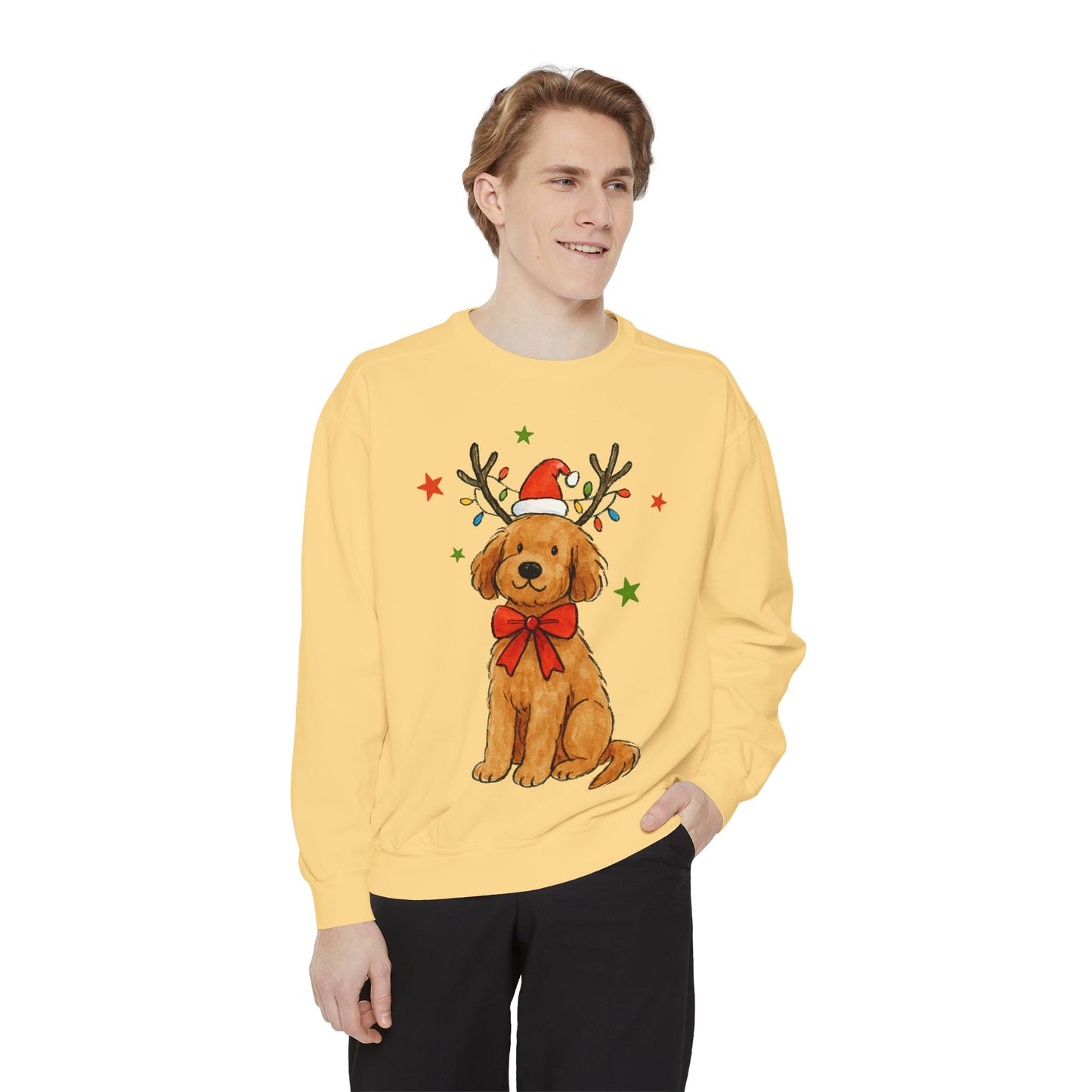 Golden Retriever Winter Sweatshirt