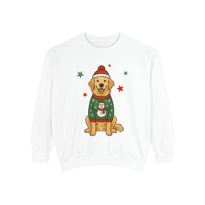 Holiday Golden Retriever Sweatshirt