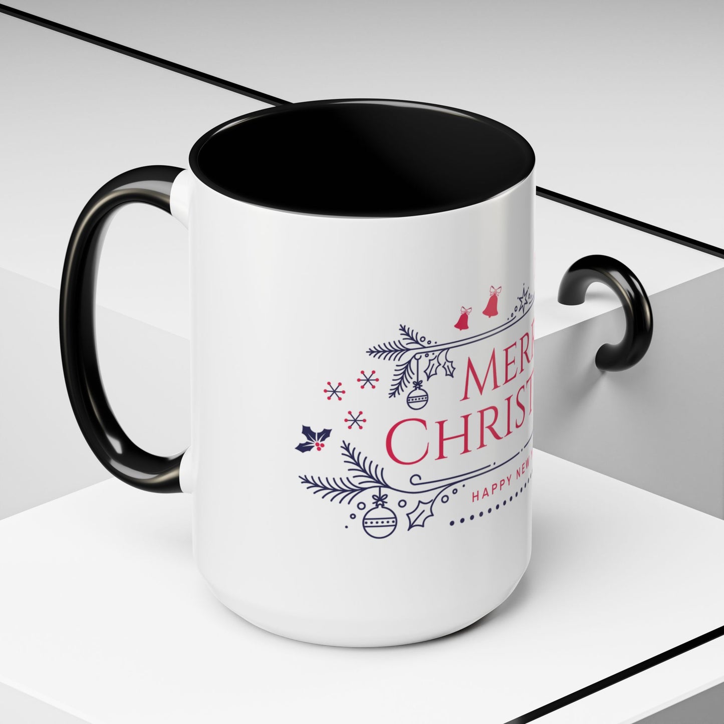 Merry Christmas Accent Mug